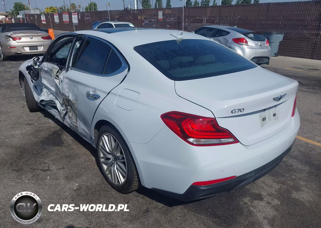 2021 Genesis G70 2.0T Rwd VIN:KMTG34LA2MU067068 - 3