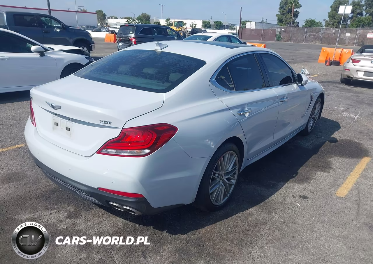 2021 Genesis G70 2.0T Rwd VIN:KMTG34LA2MU067068 - 4