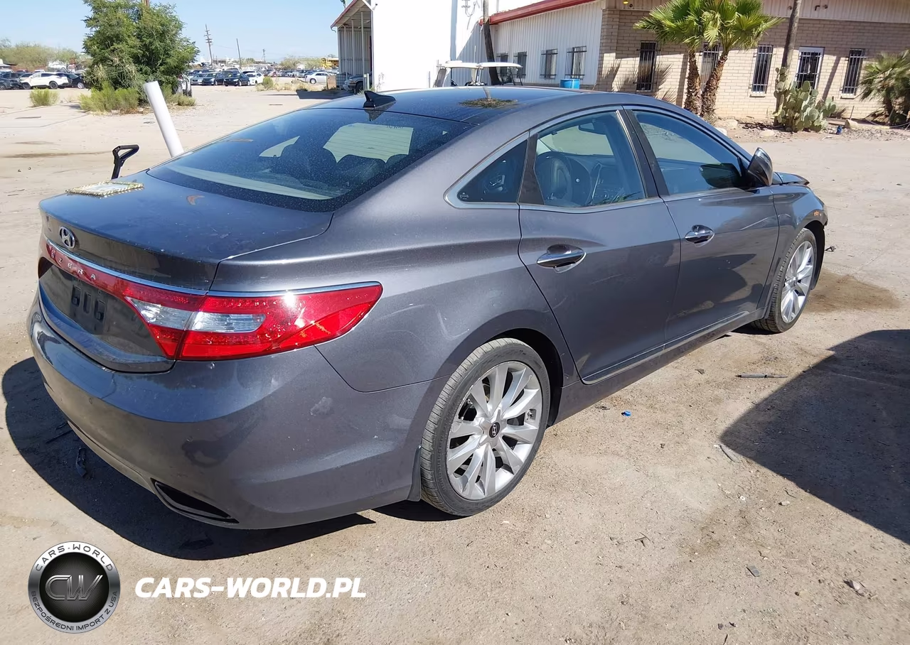 2013 Hyundai Azera VIN:KMHFH4JG3DA275122 - 4