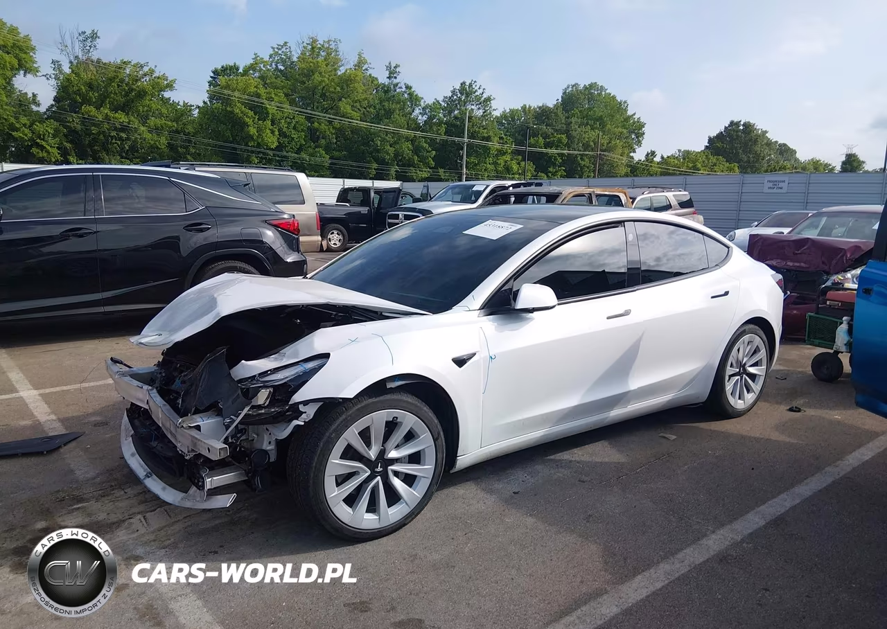 2021 Tesla Model 3 Standard Range Plus Rear-Wheel Drive VIN:5YJ3E1EA3MF046614 - 2
