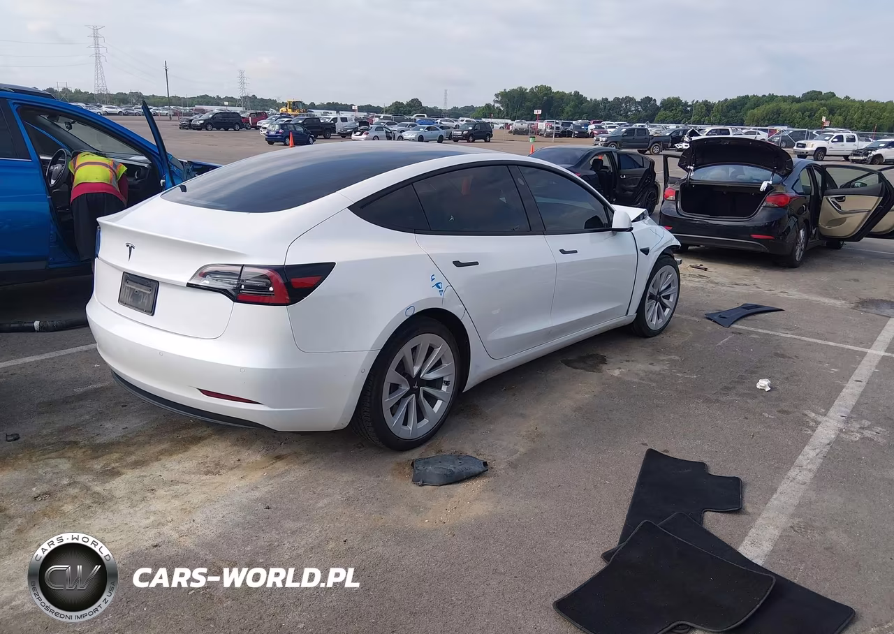 2021 Tesla Model 3 Standard Range Plus Rear-Wheel Drive VIN:5YJ3E1EA3MF046614 - 4