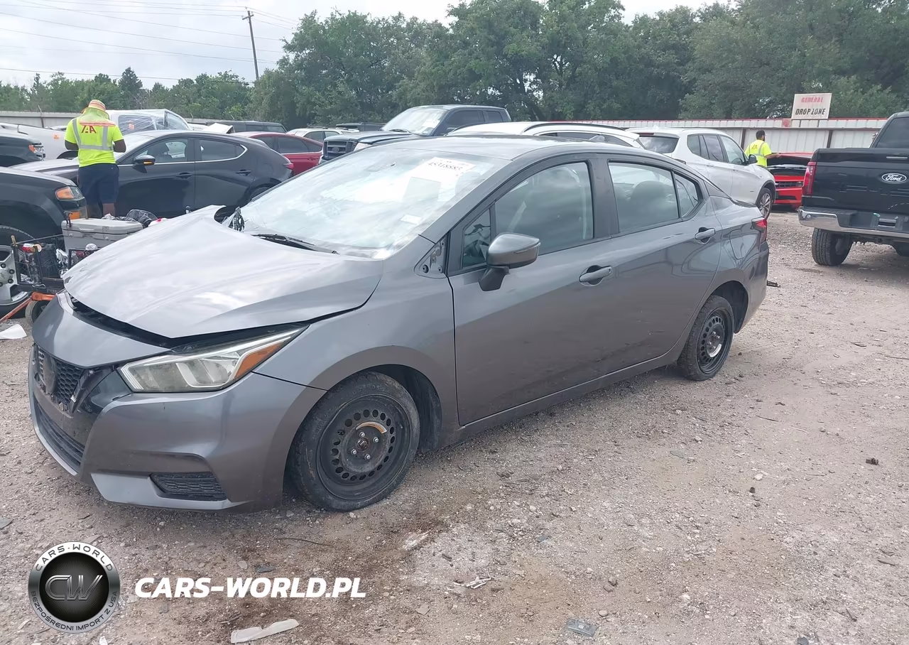 2021 Nissan Versa Sv Xtronic Cvt VIN:3N1CN8EV8ML834580 - 2