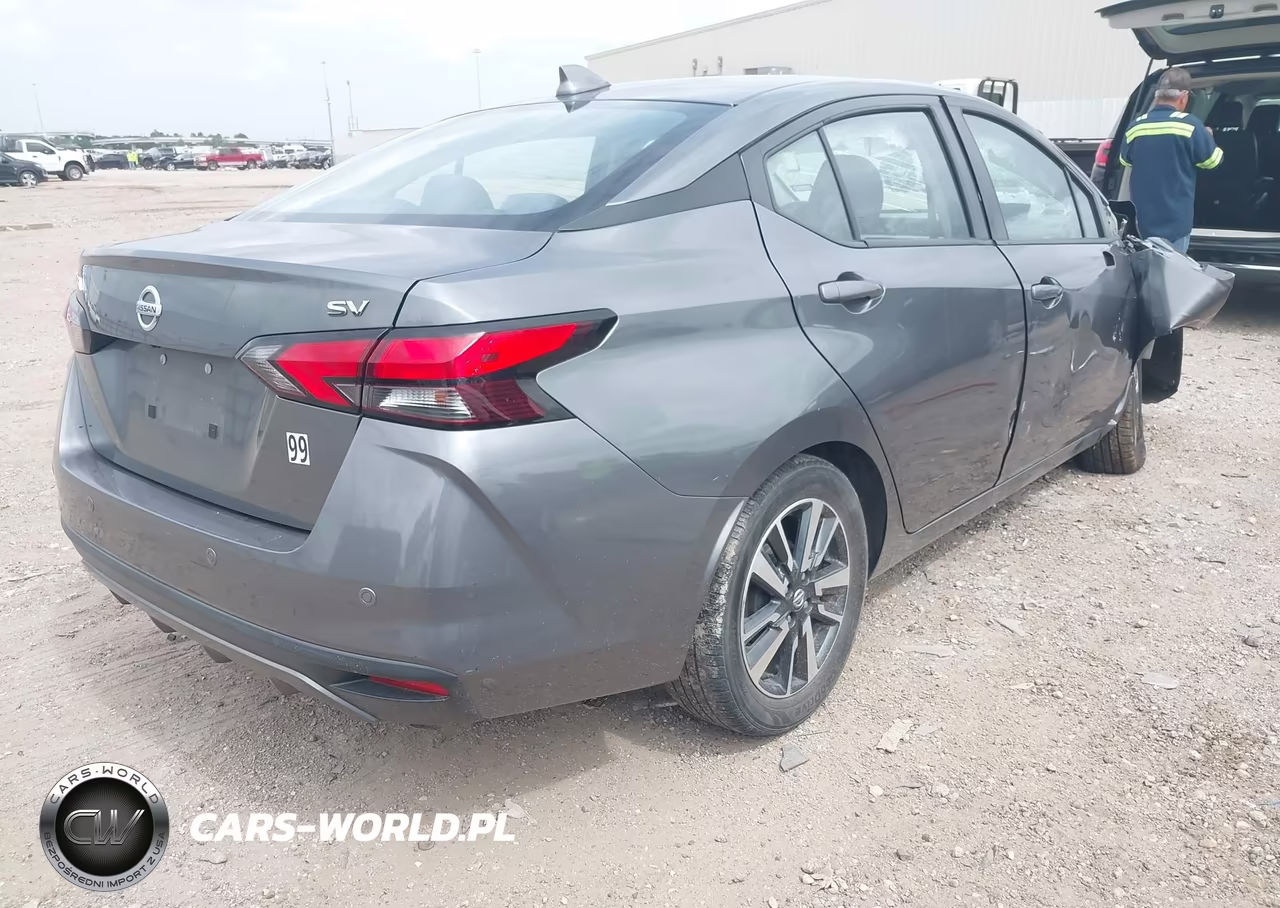 2021 Nissan Versa Sv Xtronic Cvt VIN:3N1CN8EV8ML834580 - 4