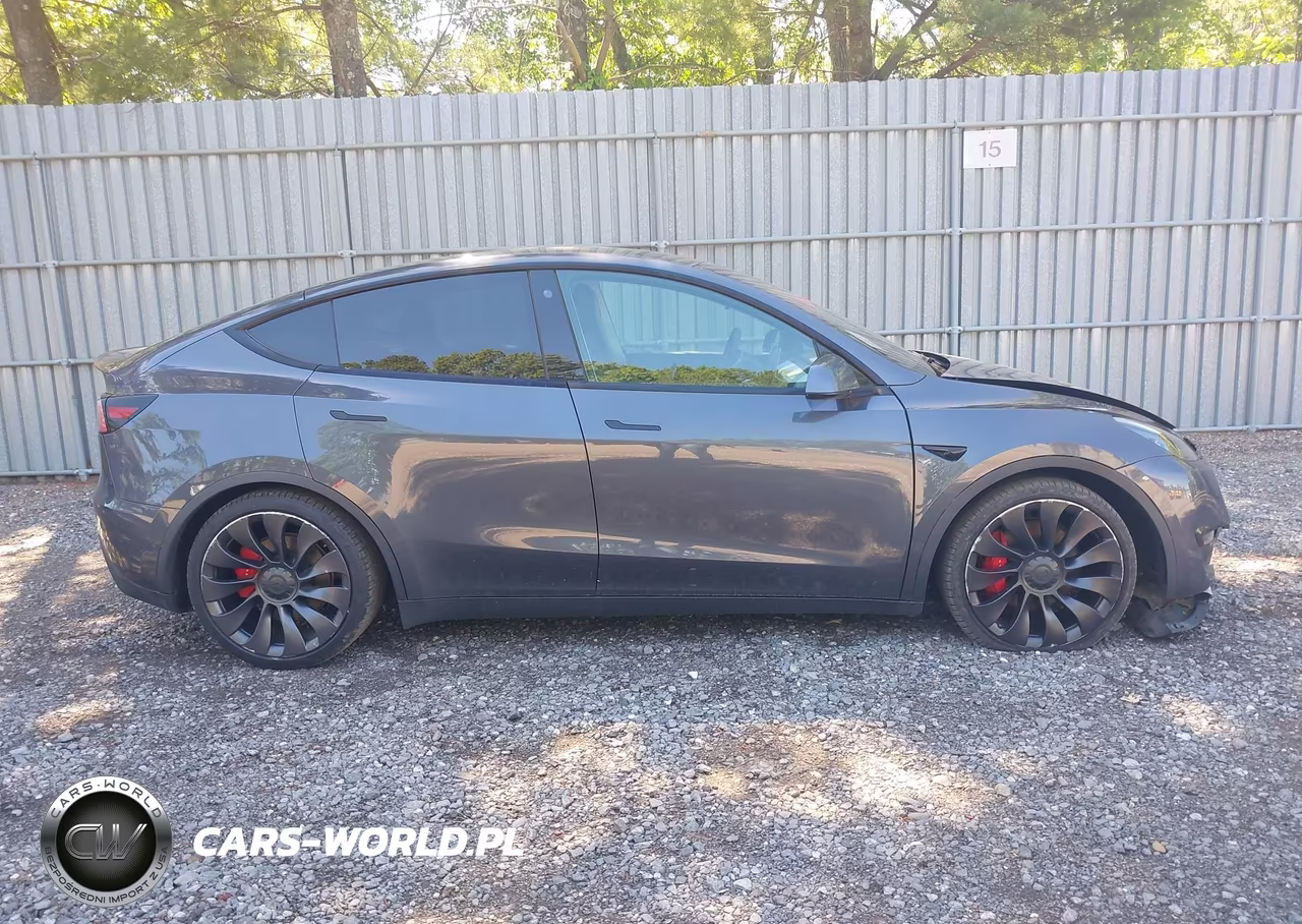 2021 Tesla Model Y Performance Dual Motor All-Wheel Drive VIN:5YJYGDEF5MF121536 - 13