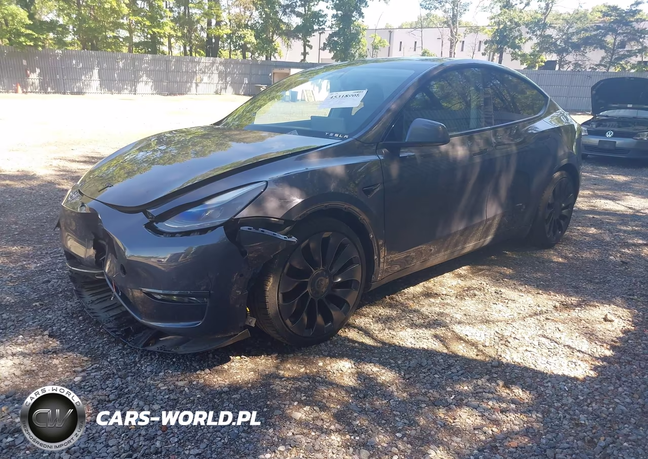 2021 Tesla Model Y Performance Dual Motor All-Wheel Drive VIN:5YJYGDEF5MF121536 - 2