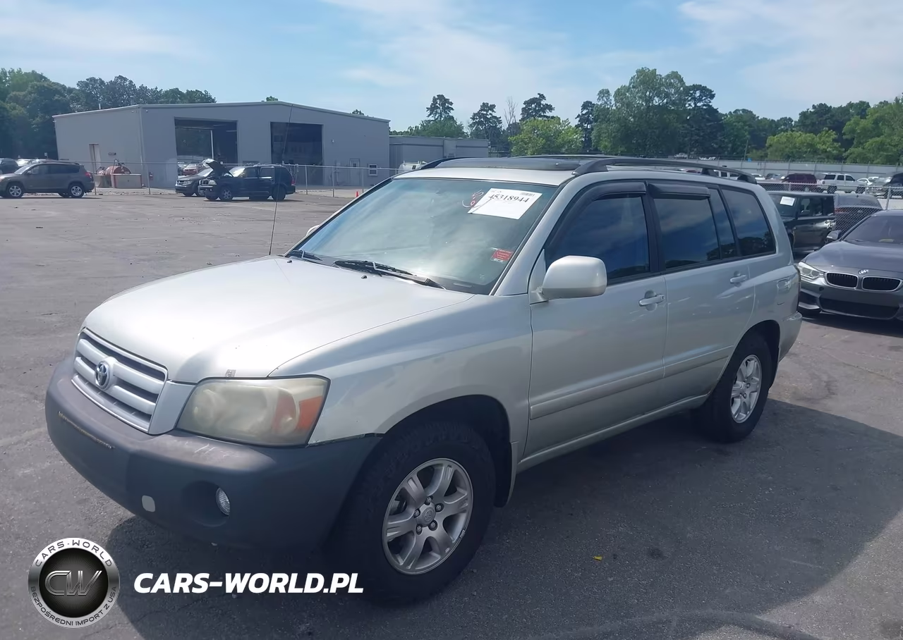 2004 Toyota Highlander V6 VIN:JTEGP21A040016536 - 2