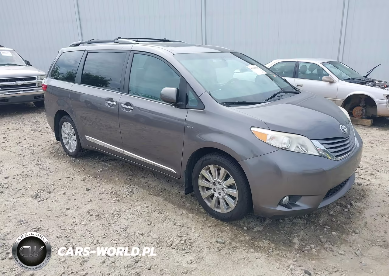 2016 Toyota Sienna Xle Premium 7 Passenger