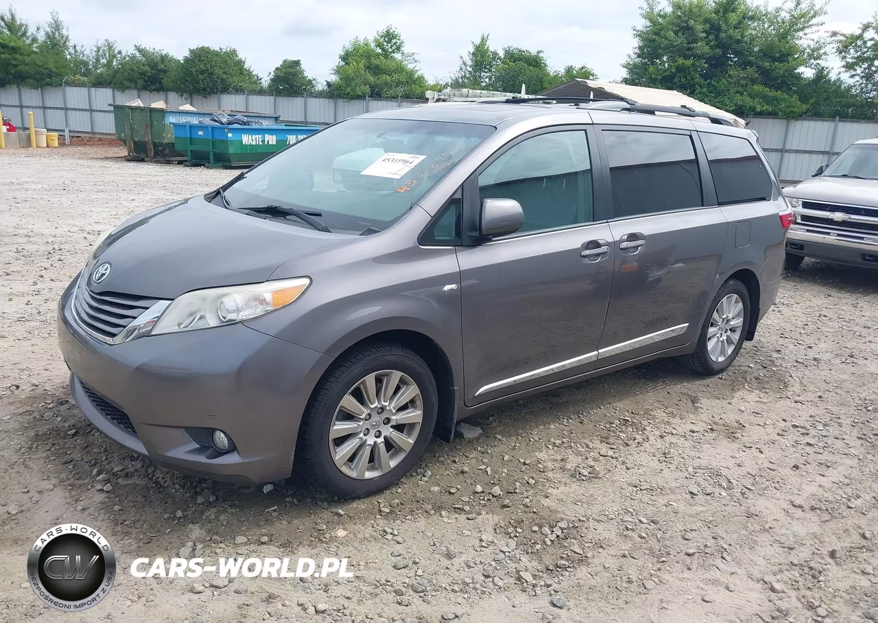 2016 Toyota Sienna Xle Premium 7 Passenger VIN:5TDDK3DC4GS143395 - 2