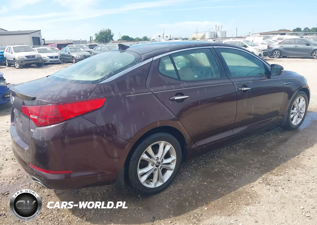 2011 Kia Optima Ex VIN:KNAGN4A76B5049340 - 4