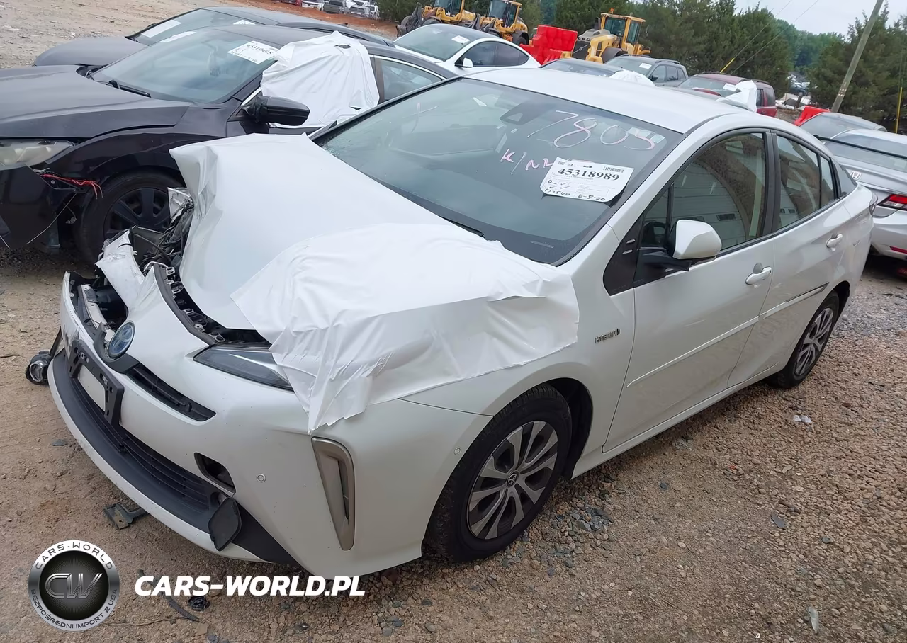 2022 Toyota Prius Le Awd-E VIN:JTDL9MFU2N3037805 - 2