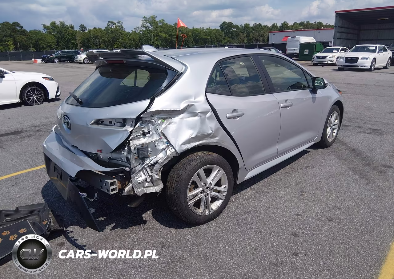 2019 Toyota Corolla Se VIN:JTNK4RBE1K3003660 - 4