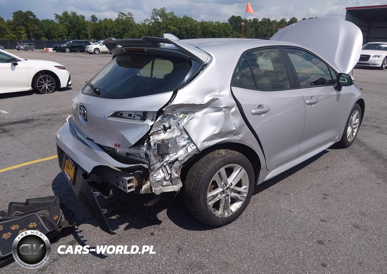 2019 Toyota Corolla Se VIN:JTNK4RBE1K3003660 - 6