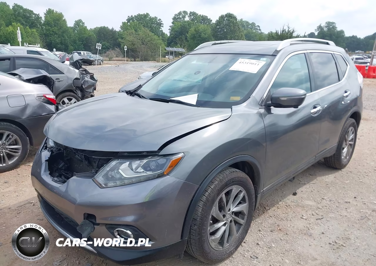 2015 Nissan Rogue Sl VIN:5N1AT2MV8FC845033 - 2