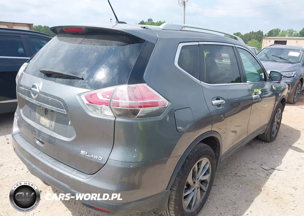 2015 Nissan Rogue Sl VIN:5N1AT2MV8FC845033 - 4