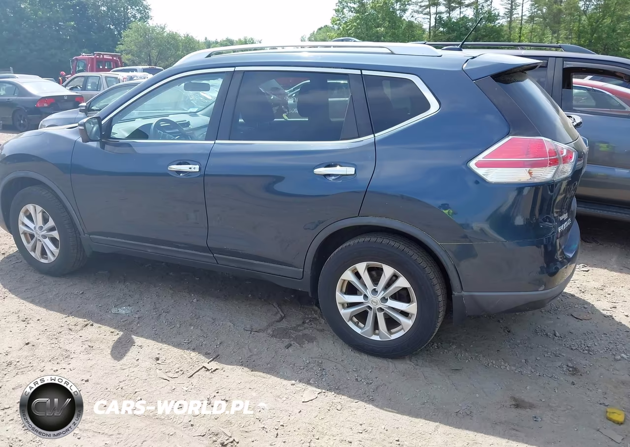 2016 Nissan Rogue Sv VIN:KNMAT2MV6GP662163 - 3