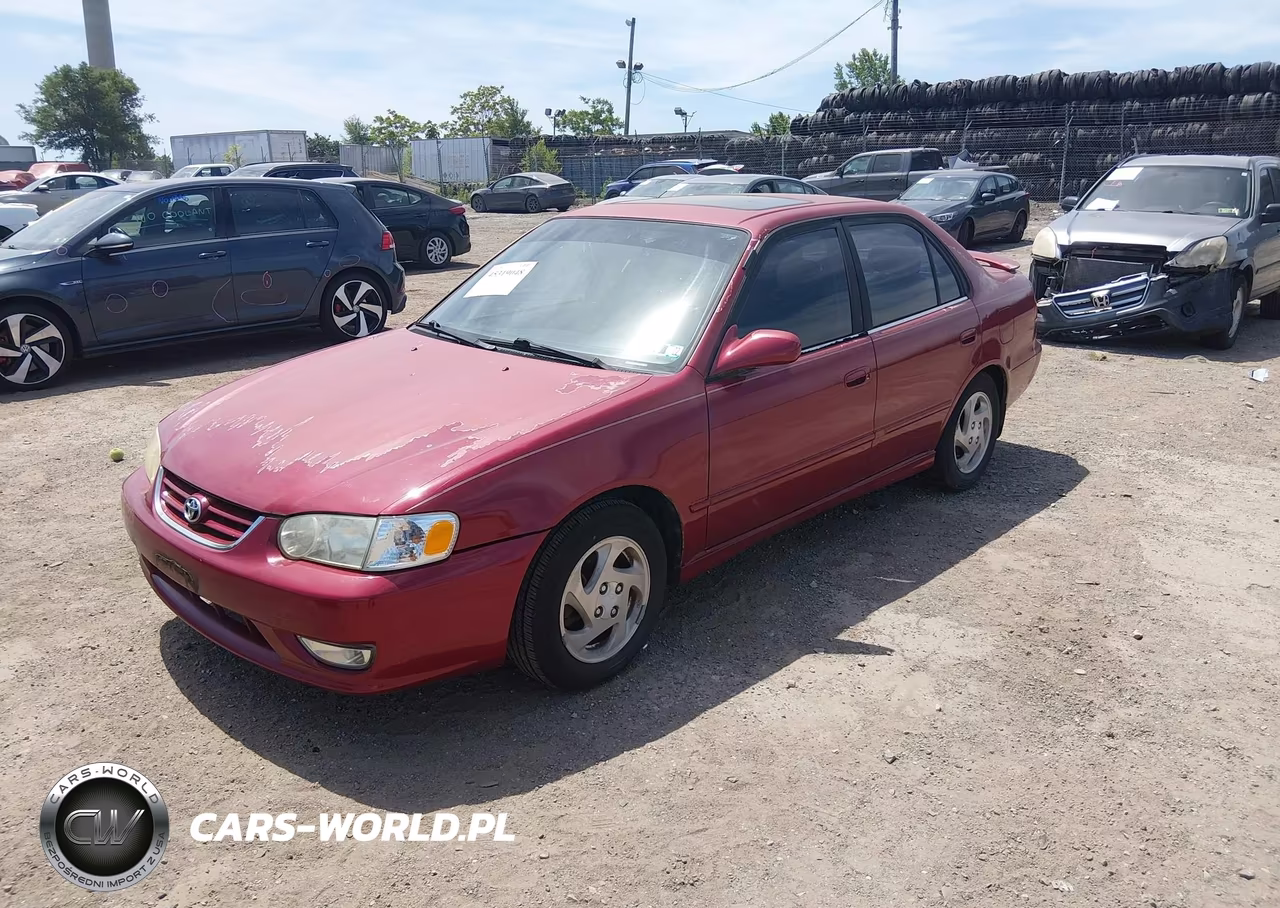2001 Toyota Corolla S VIN:2T1BR12E11C460059 - 2