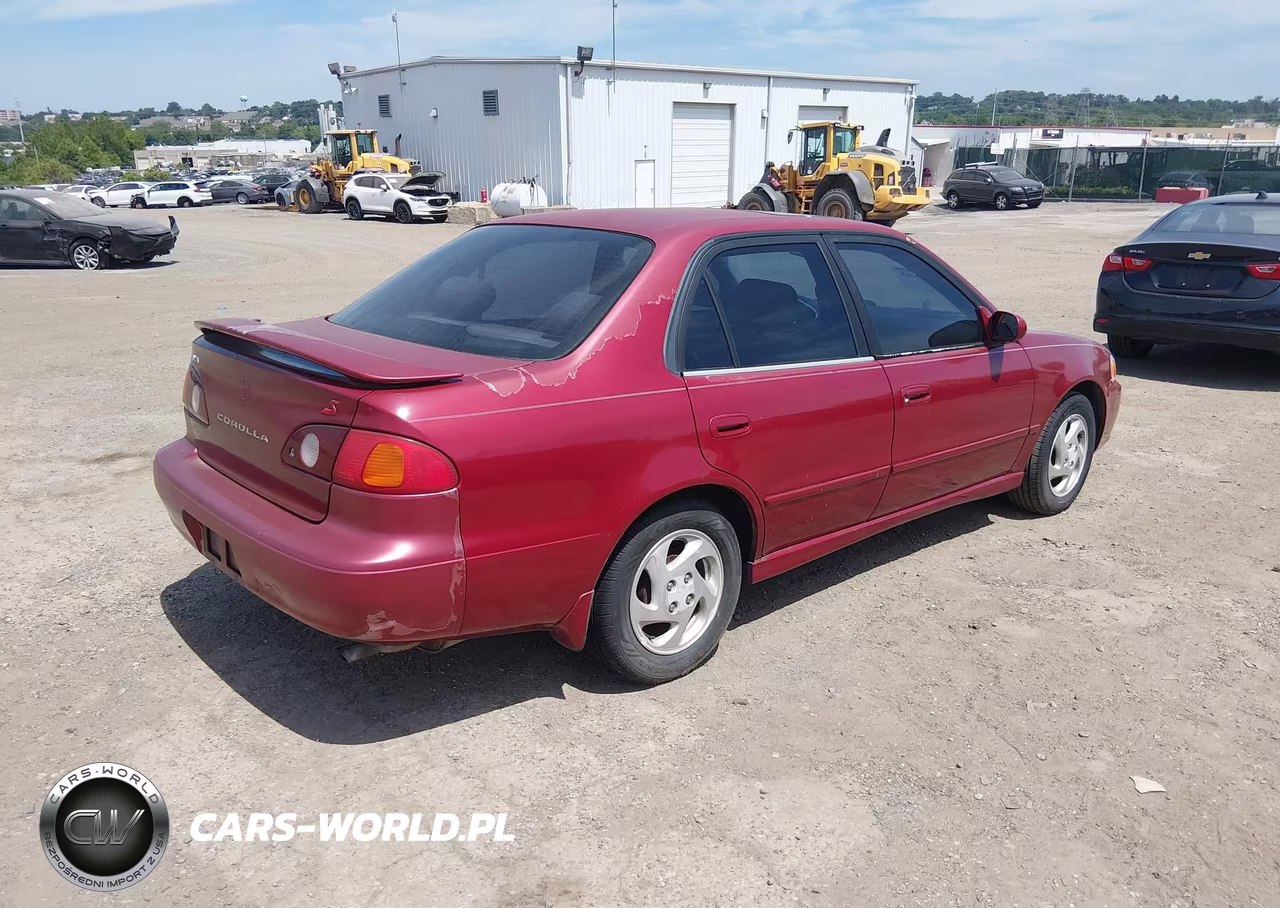 2001 Toyota Corolla S VIN:2T1BR12E11C460059 - 4