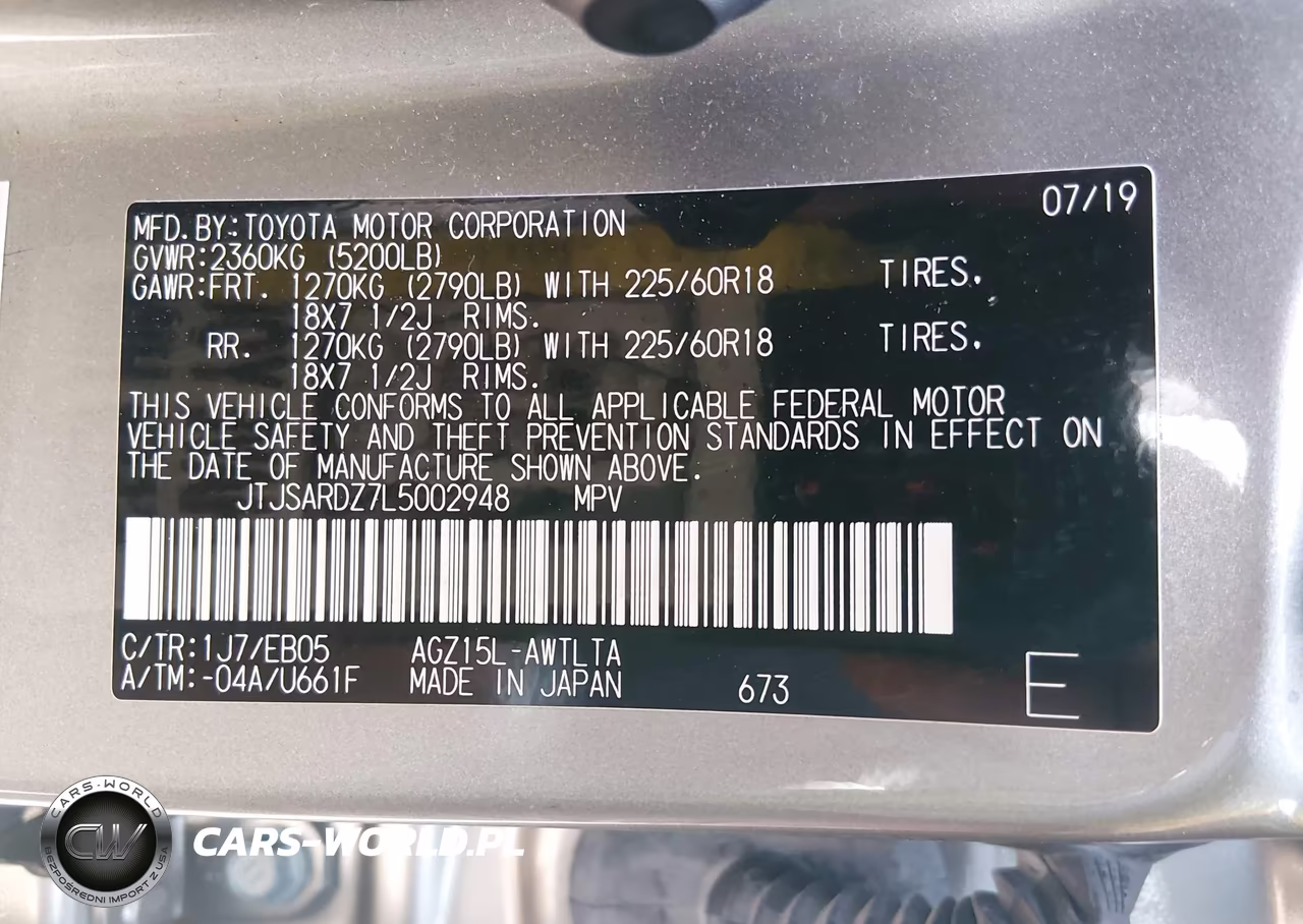 2020 Lexus Nx 300 F Sport VIN:JTJSARDZ7L5002948 - 9