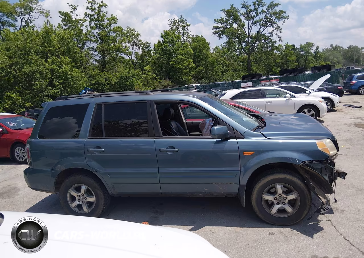 2006 Honda Pilot Ex-L VIN:2HKYF18586H520224 - 13