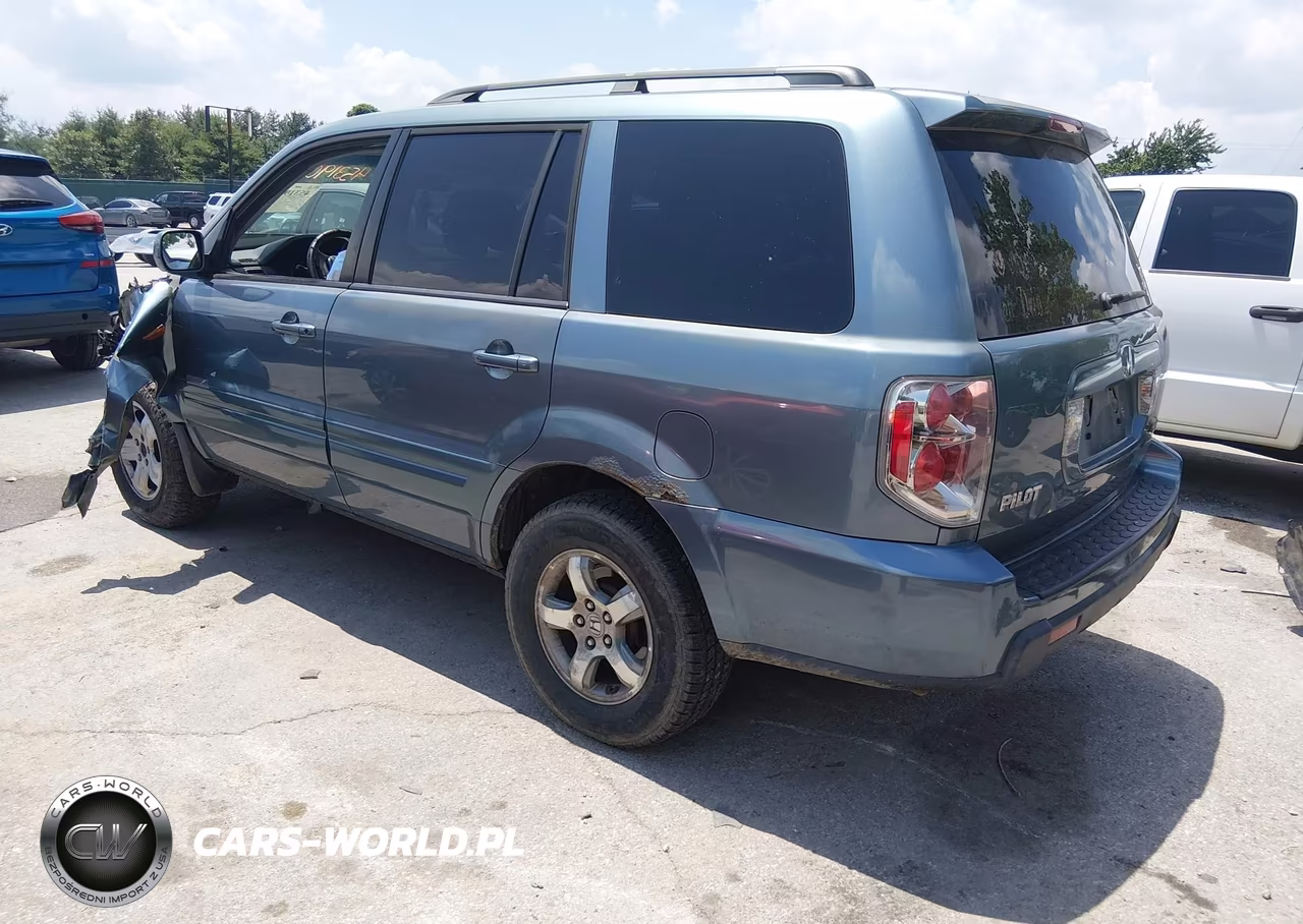 2006 Honda Pilot Ex-L VIN:2HKYF18586H520224 - 3