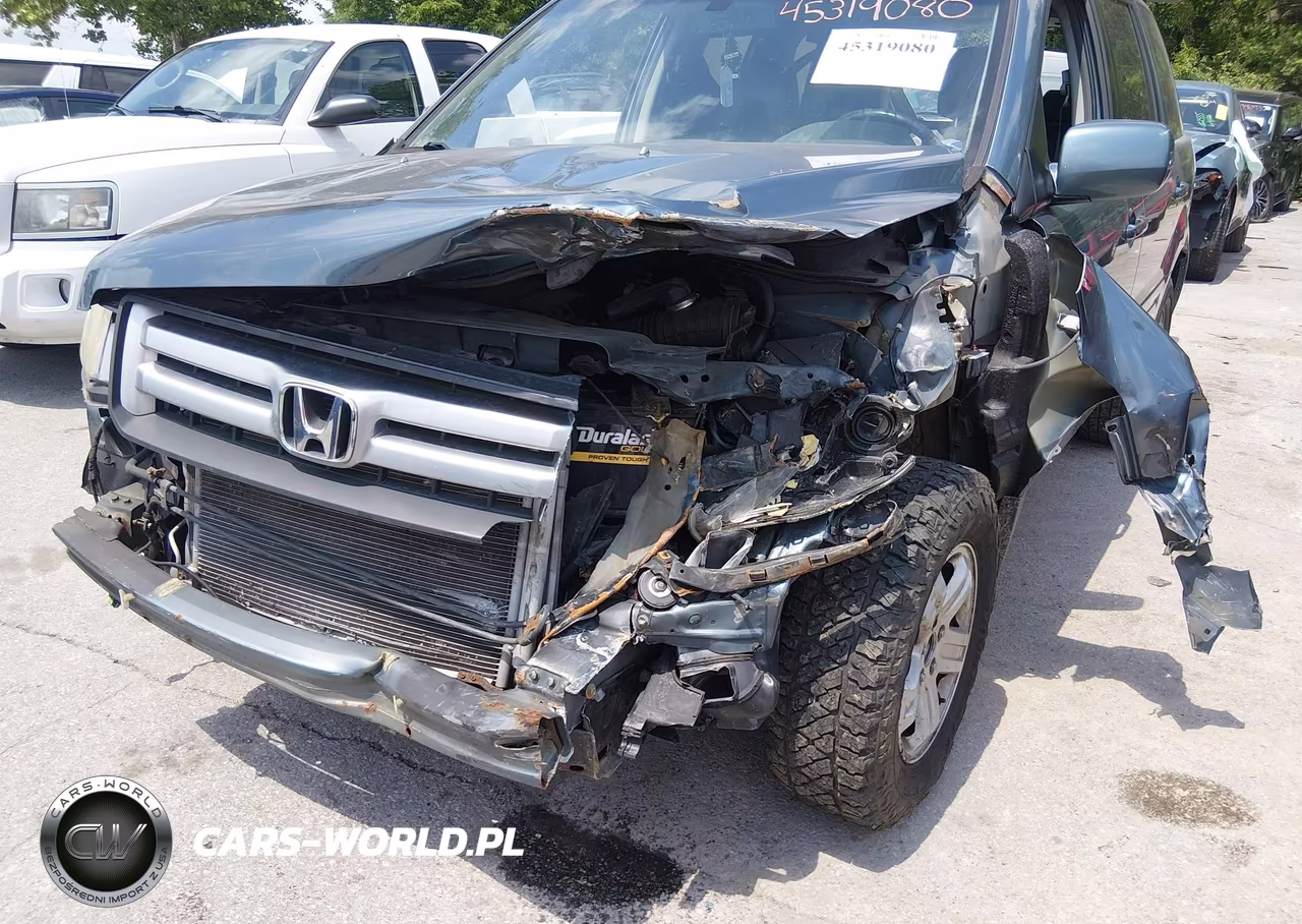 2006 Honda Pilot Ex-L VIN:2HKYF18586H520224 - 6