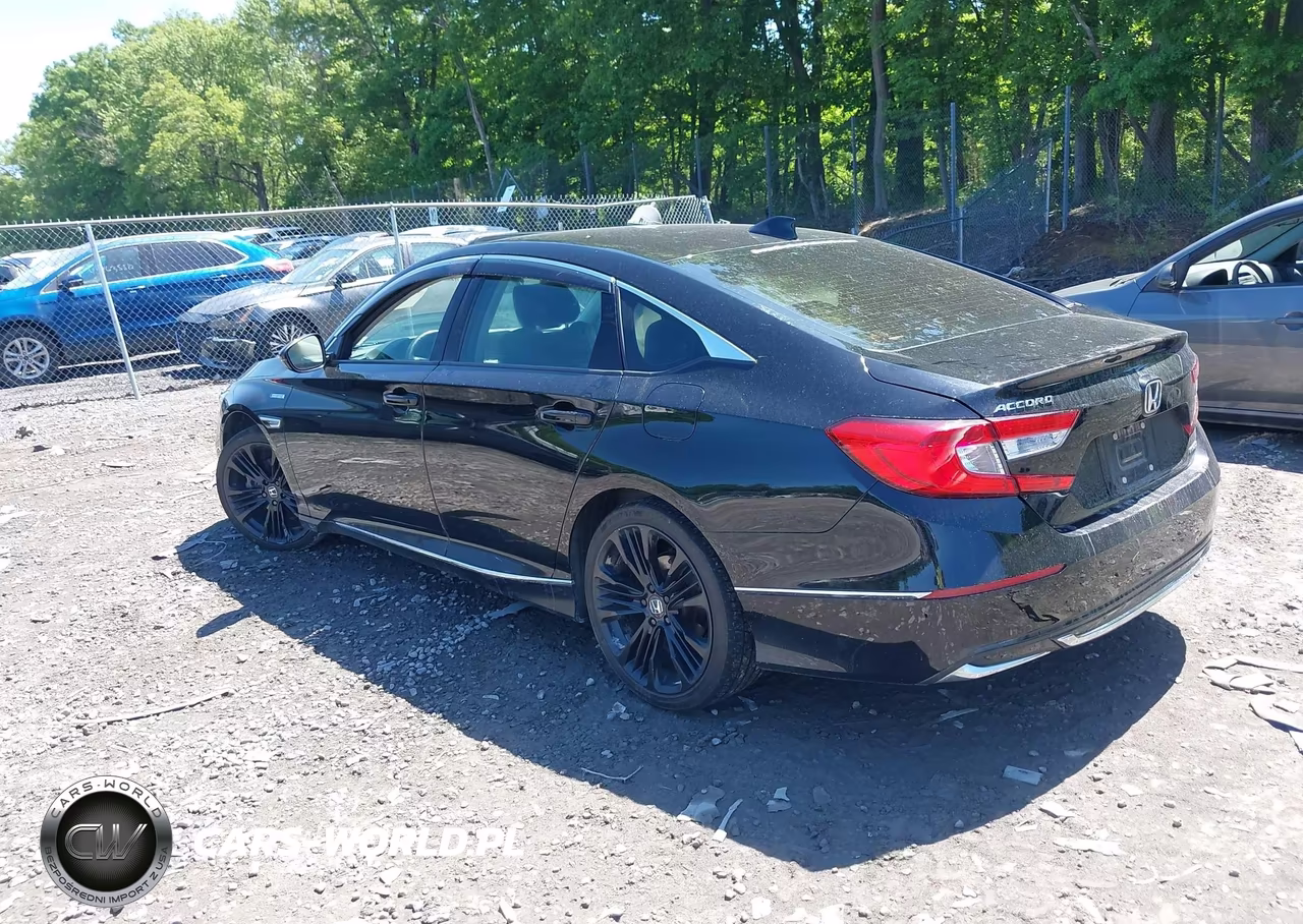 2019 Honda Accord Hybrid Ex-L VIN:1HGCV3F54KA014338 - 3