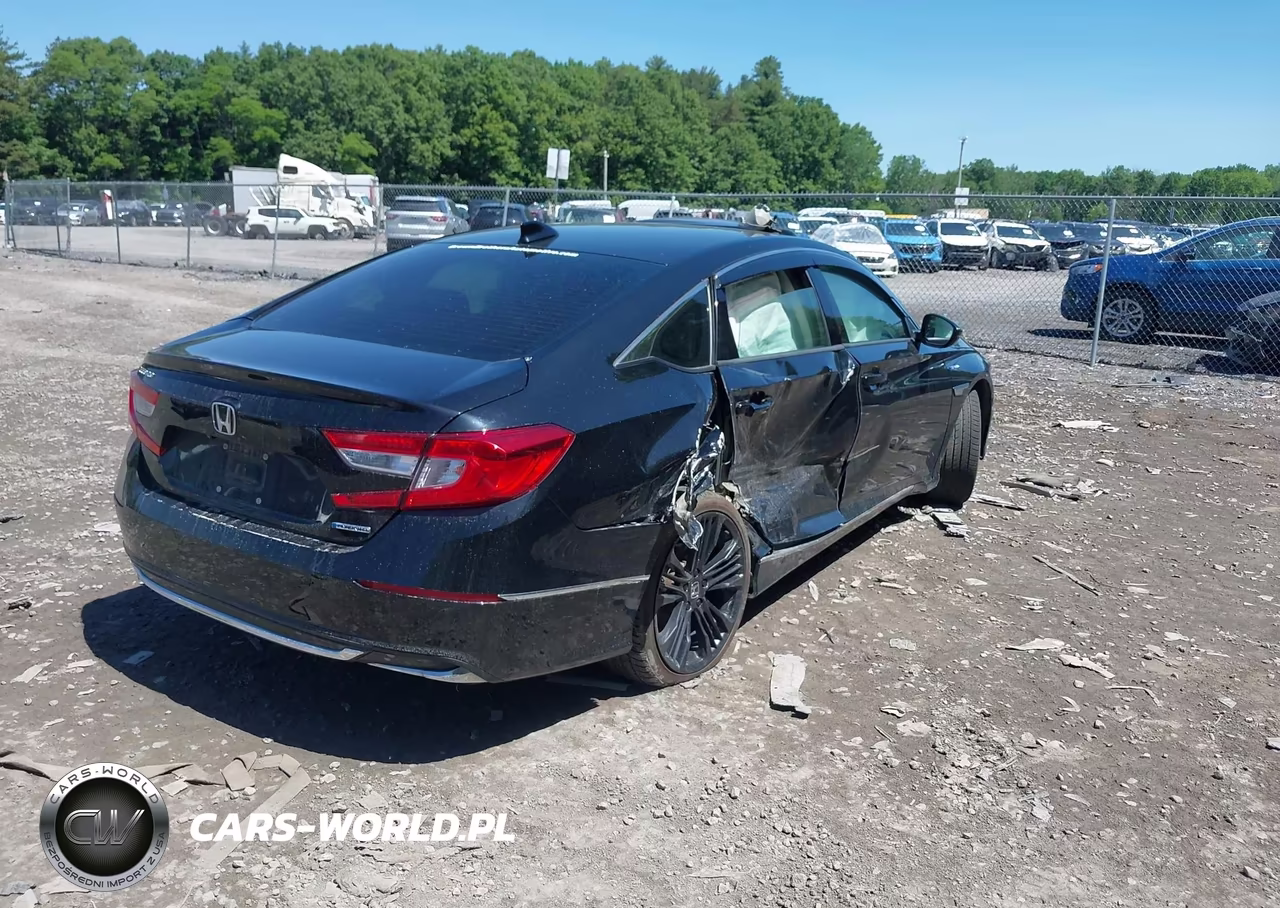 2019 Honda Accord Hybrid Ex-L VIN:1HGCV3F54KA014338 - 4