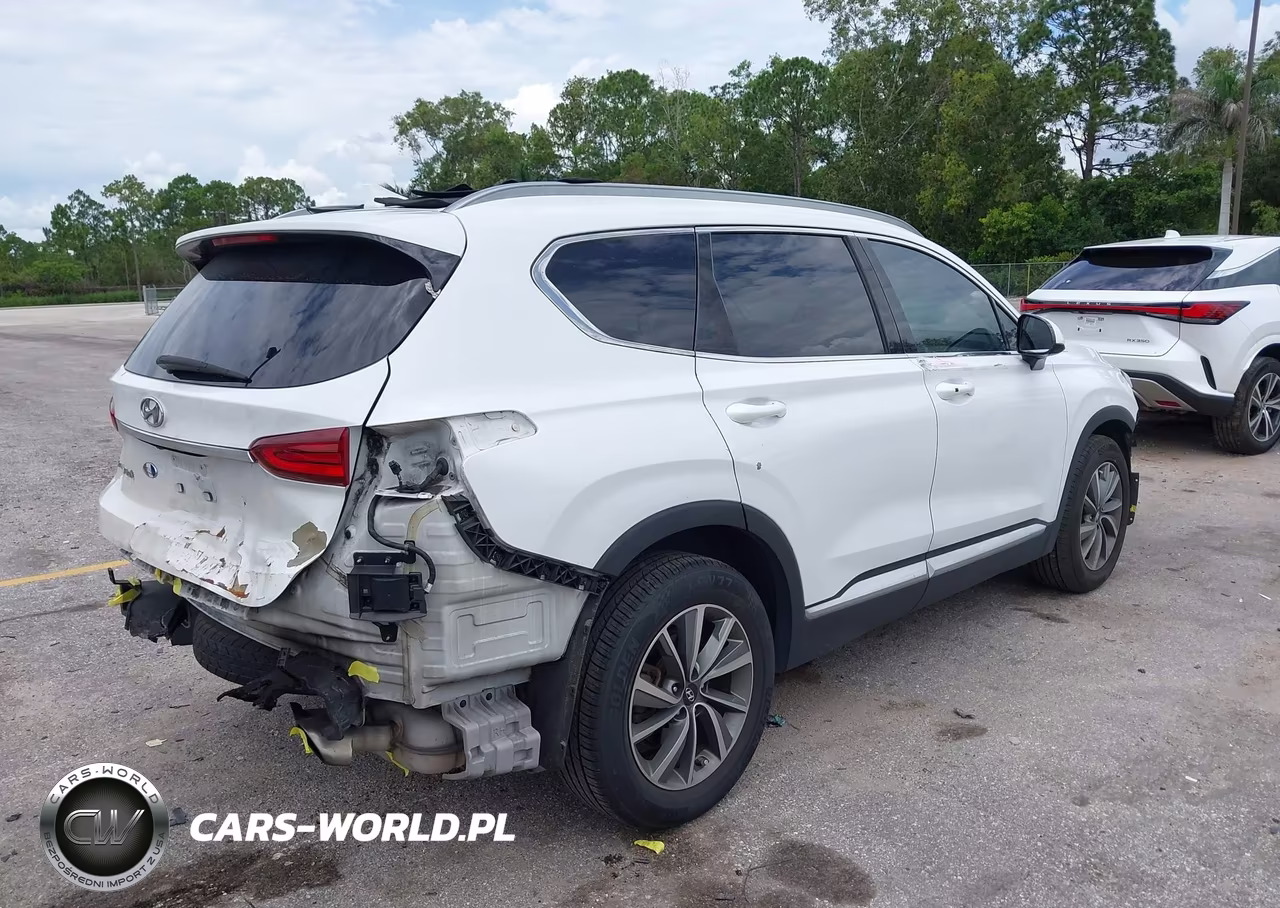 2019 Hyundai Santa Fe Sel Plus VIN:5NMS33AD0KH012591 - 4