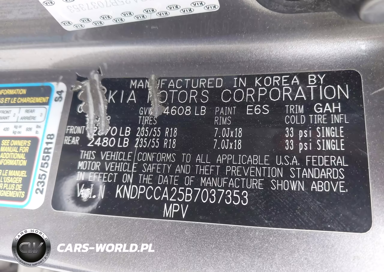 2011 Kia Sportage Ex VIN:KNDPCCA25B7037353 - 9