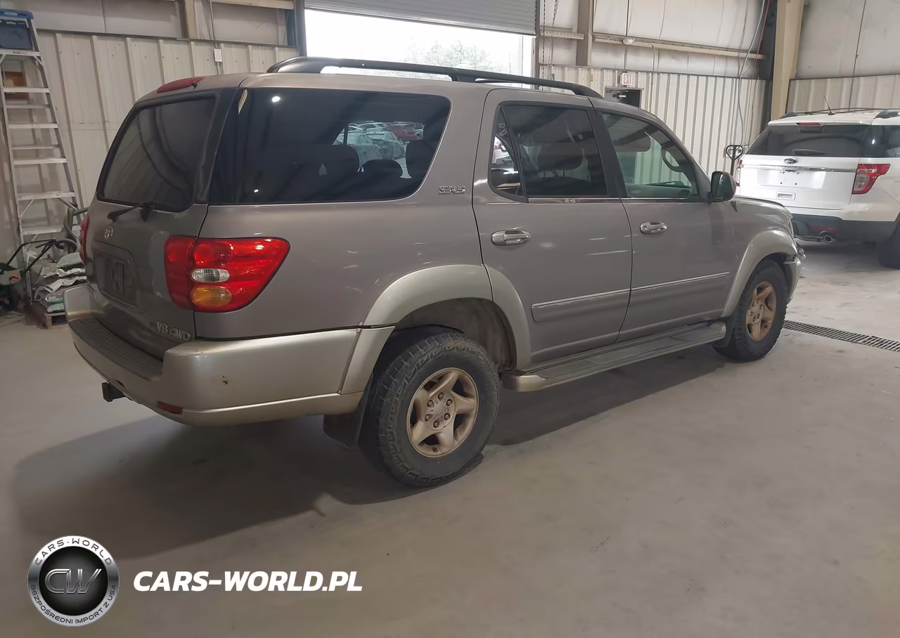 2001 Toyota Sequoia Sr5 V8 VIN:5TDZT34A81S055569 - 4