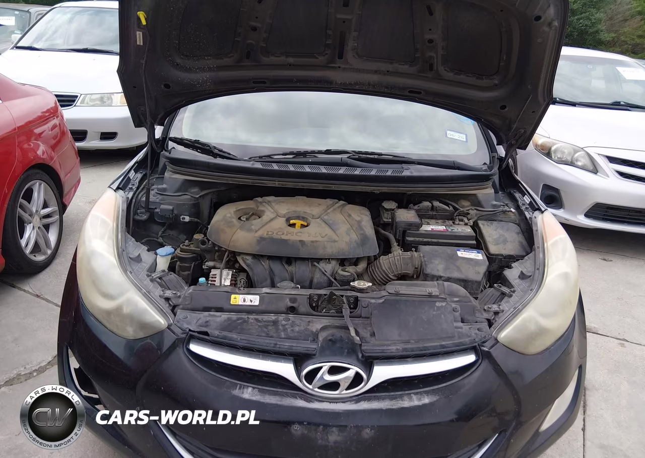 2013 Hyundai Elantra Gls VIN:KMHDH4AE6DU527952 - 10