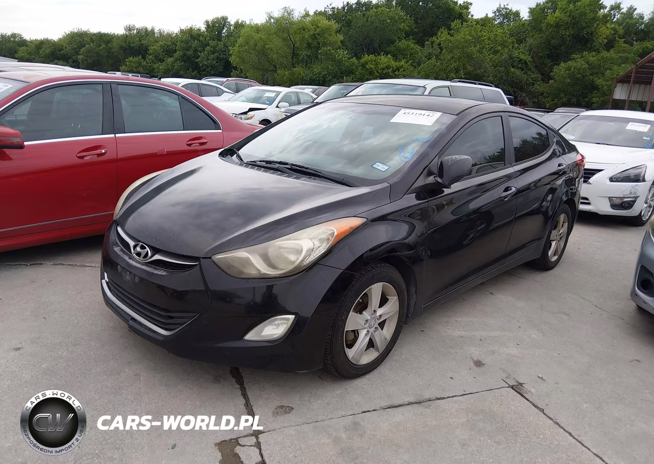2013 Hyundai Elantra Gls VIN:KMHDH4AE6DU527952 - 2