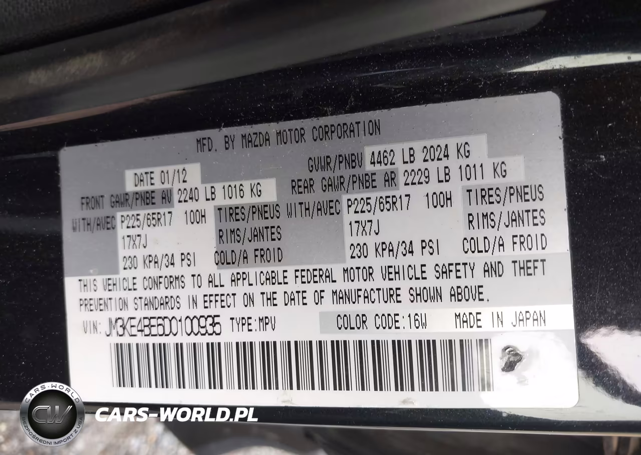 2013 Mazda Cx-5 Sport VIN:JM3KE4BE6D0100935 - 9