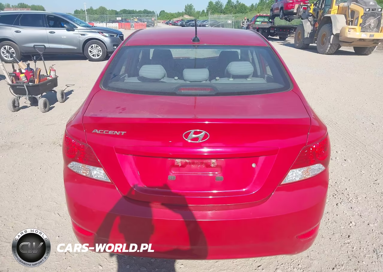 2013 Hyundai Accent Gls VIN:KMHCT4AE1DU516271 - 17