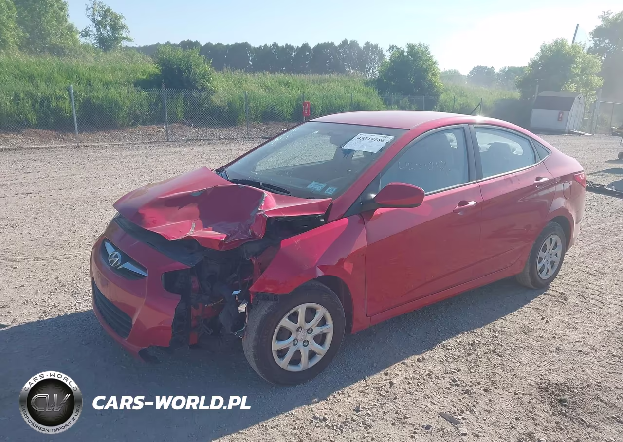 2013 Hyundai Accent Gls VIN:KMHCT4AE1DU516271 - 2