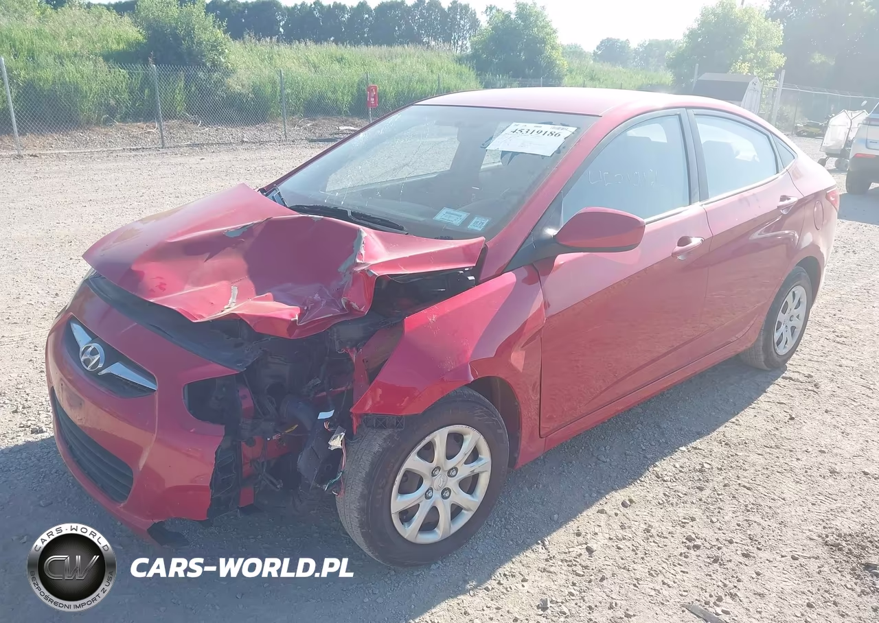 2013 Hyundai Accent Gls VIN:KMHCT4AE1DU516271 - 6