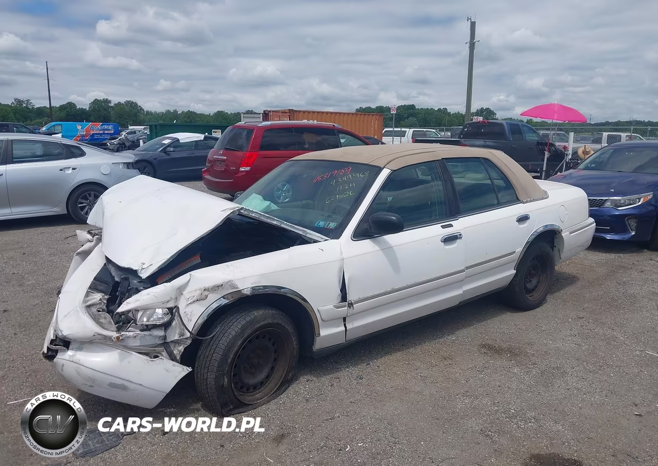 2000 Mercury Grand Marquis Gs VIN:2MEFM74W2YX677147 - 2