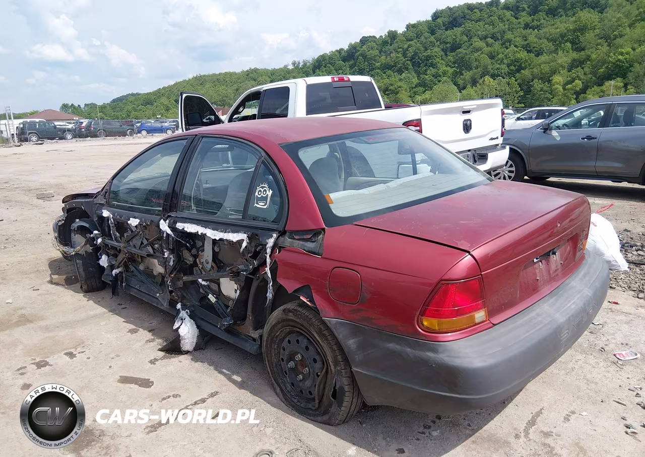 1996 Saturn Sl1 VIN:1G8ZH5281TZ344804 - 3