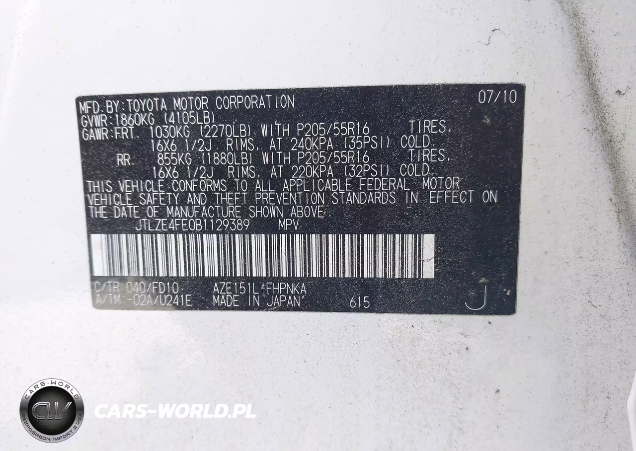 2011 Scion Xb VIN:JTLZE4FE0B1129389 - 9
