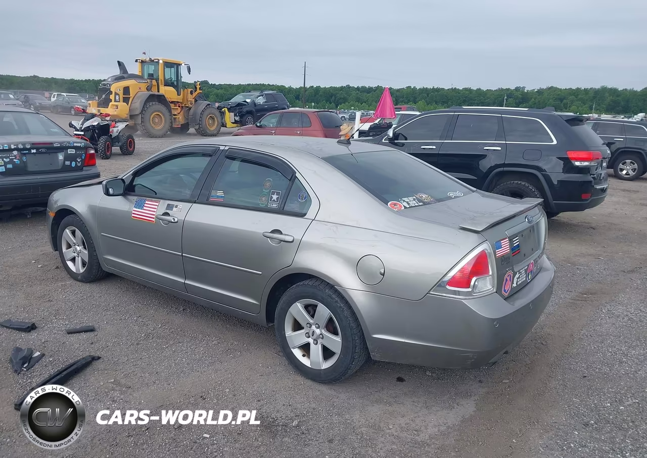 2008 Ford Fusion Se VIN:3FAHP071X8R173751 - 3