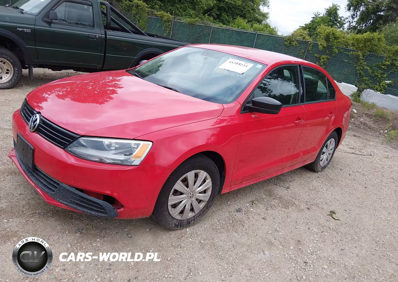 2013 Volkswagen Jetta 2.0L S VIN:3VW2K7AJ6DM382148 - 2
