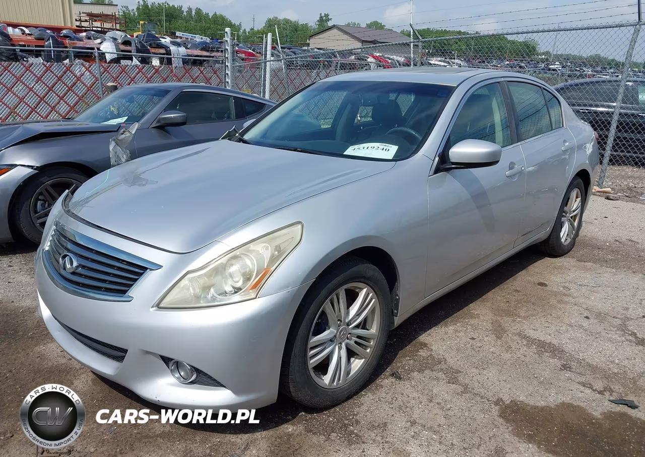 2013 Infiniti G37X VIN:JN1CV6AR0DM751793 - 2