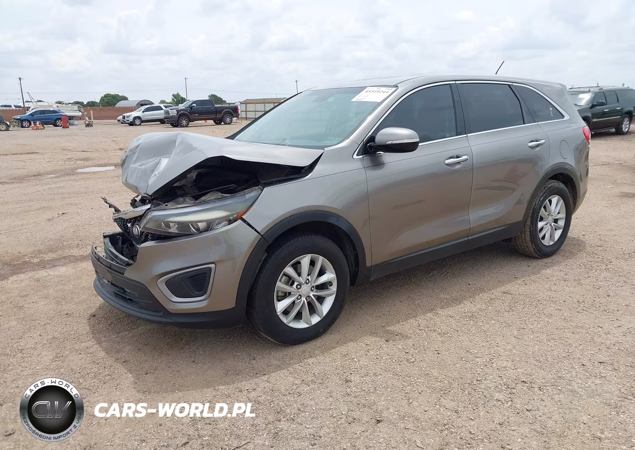 2016 Kia Sorento 2.4L L VIN:5XYPG4A31GG022166 - 2