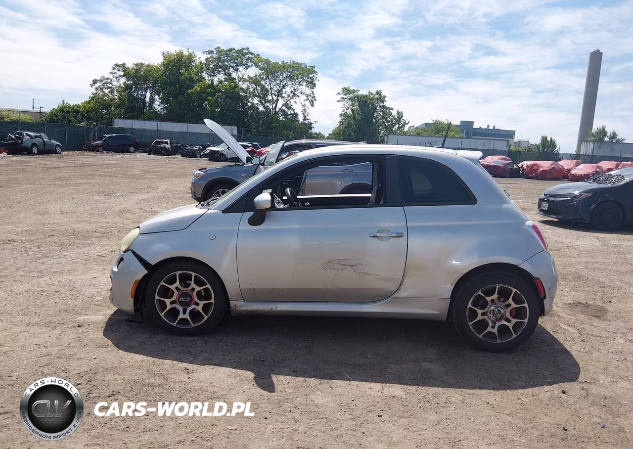 2012 Fiat 500 Sport VIN:3C3CFFBR7CT110212 - 14