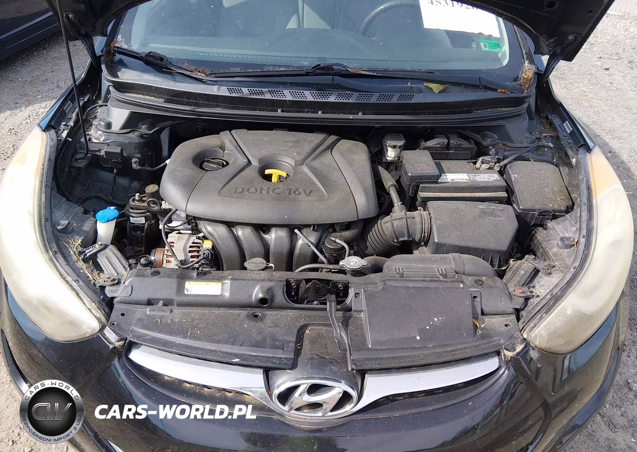 2011 Hyundai Elantra Gls (Ulsan Plant) VIN:KMHDH4AE2BU107134 - 10