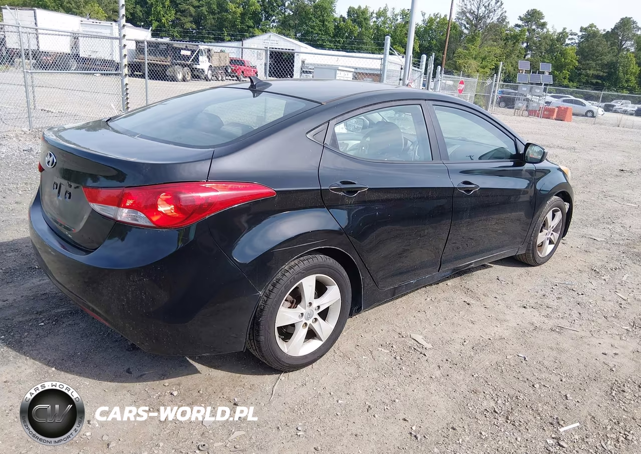 2011 Hyundai Elantra Gls (Ulsan Plant) VIN:KMHDH4AE2BU107134 - 4