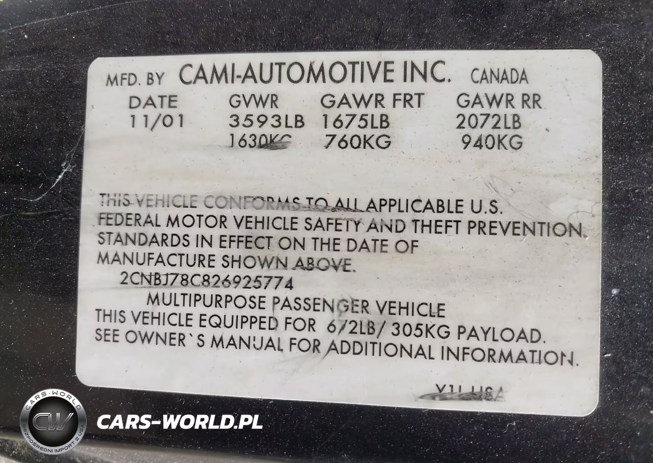 2002 Chevrolet Tracker Zr2 VIN:2CNBJ78C826925774 - 9