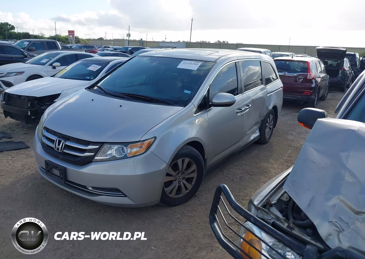 2014 Honda Odyssey Ex-L VIN:5FNRL5H64EB119599 - 2