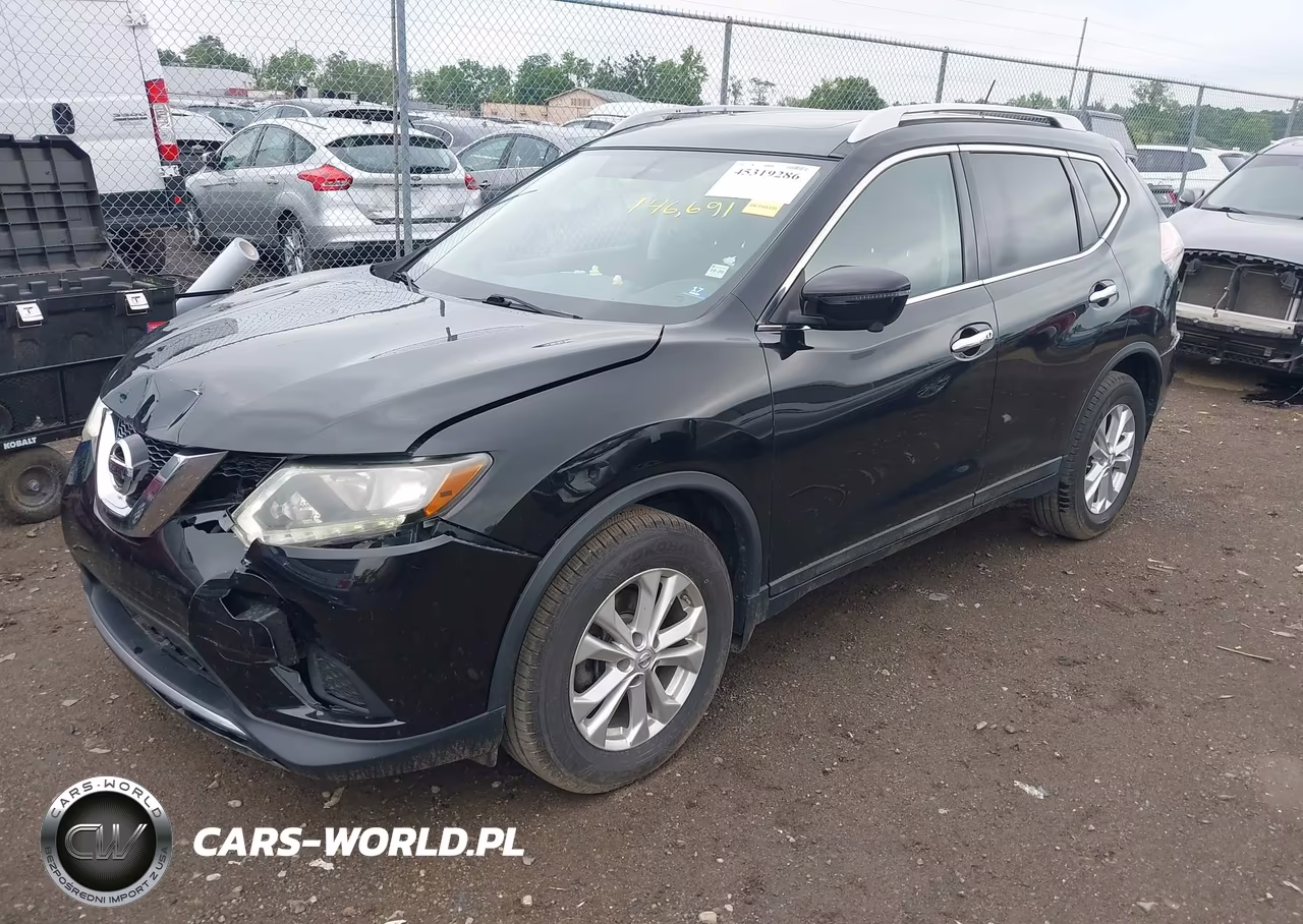 2016 Nissan Rogue Sv VIN:5N1AT2MV3GC739798 - 2