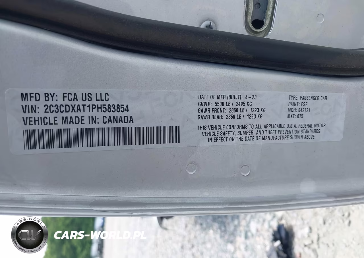2023 Dodge Charger Police Rwd VIN:2C3CDXAT1PH583854 - 9